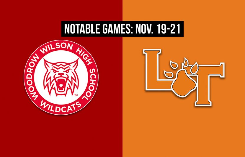 Notable games for the week of Nov. 19-21 of the 2020 season: Woodrow Wilson vs. Lancaster.