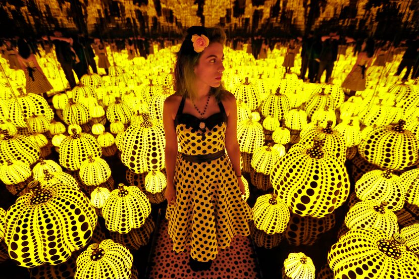 Lyza Hernandez looks at the Yayoi Kusama's installation: All the Eternal Love I Have for the...