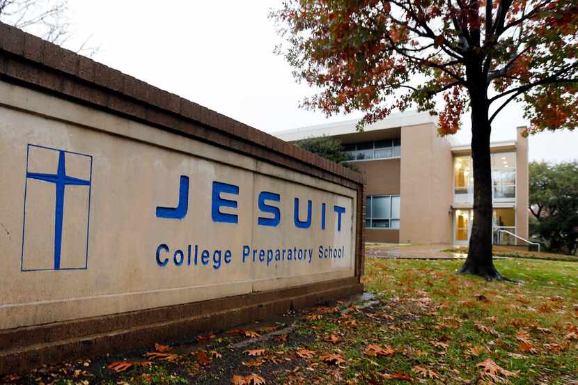 Jesuit College Preparatory School in North Dallas has settled a lawsuit with nine...