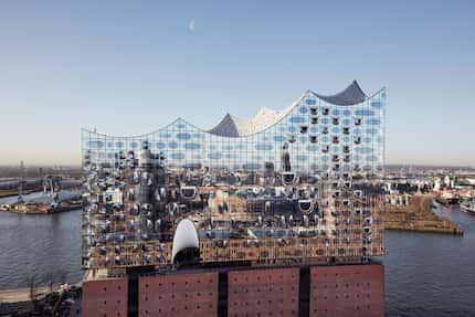 The Elbphilharmonie in Hamburg, Germany.