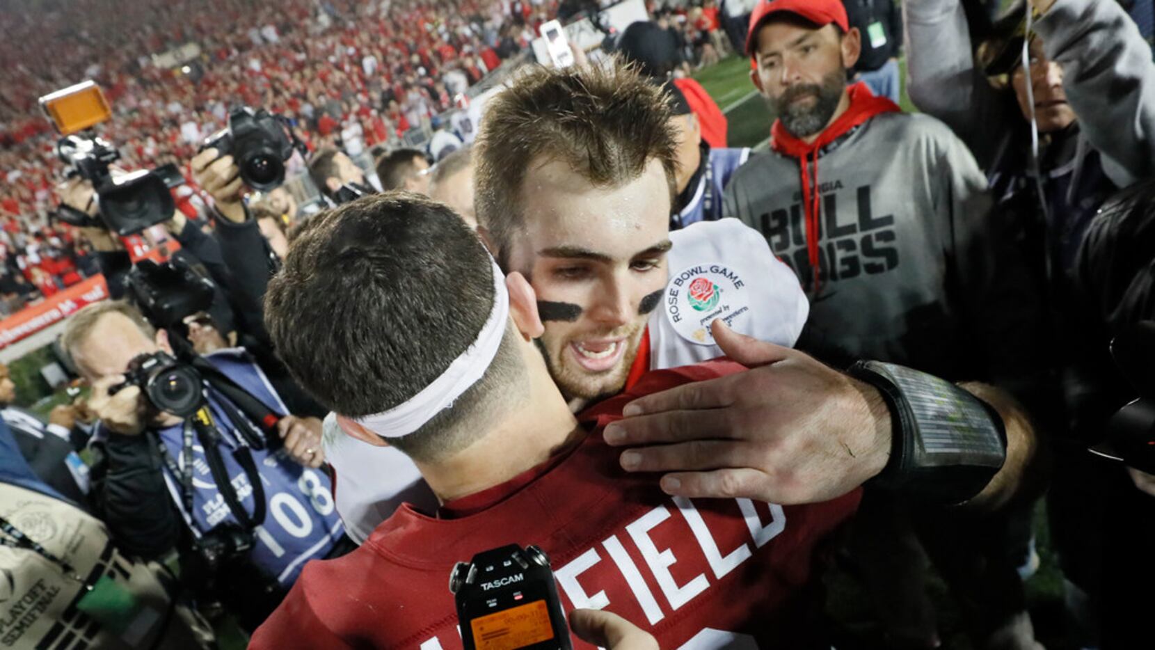 OU's Baker Mayfield to Georgia's Jake Fromm after Rose Bowl loss: 'Go win  the whole thing'