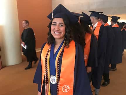 Cristo Rey Dallas Class of 2019 Valedictorian Jasmin Chávez.