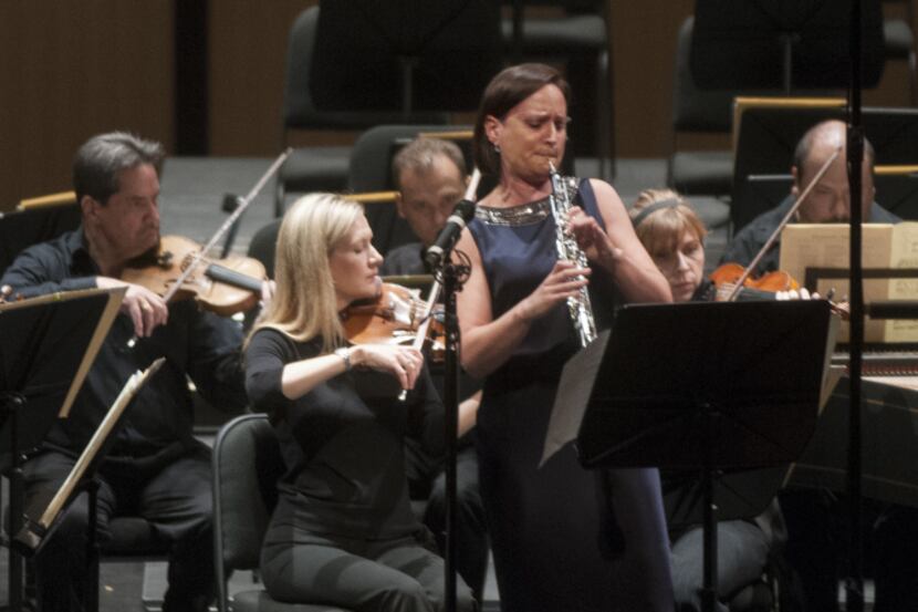 Erin Hannigan performed Bach's Concerto in A major for oboe d'amore and strings with the...