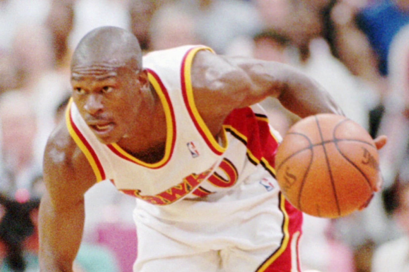 Mookie Blaylock, who played for the Atlanta Hawks from 1992 to 1999.