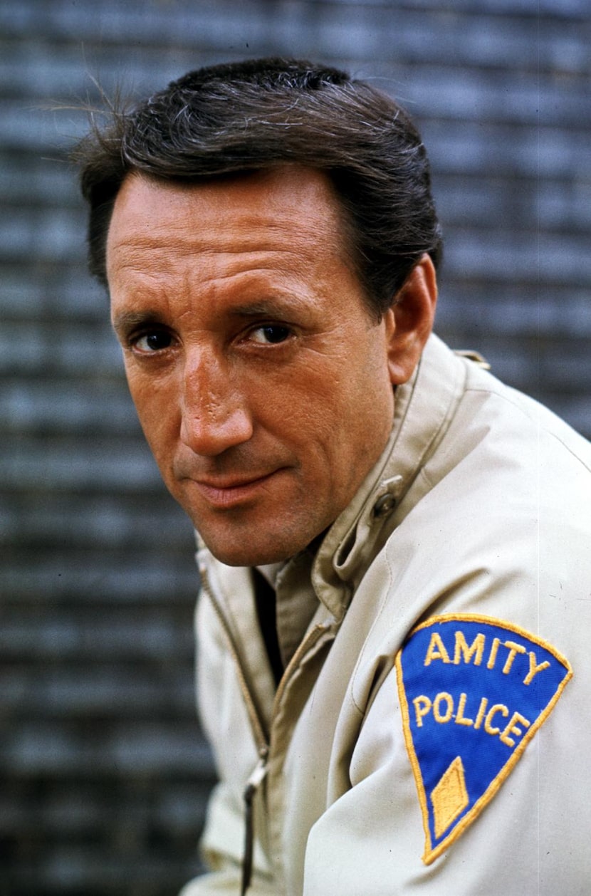 Roy Scheider stars as Sheriff Brodie in Jaws.