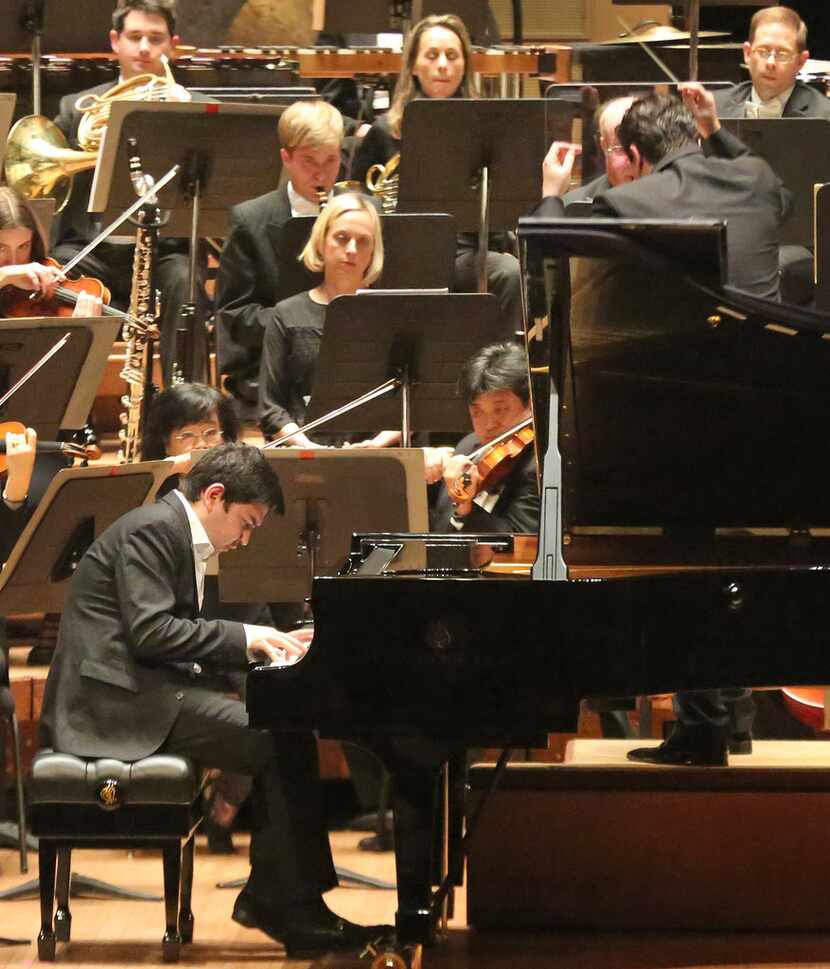 Pianist Behzod Abduraimov, guest conductor Cristian Macelaru and the Dallas Symphony perform...