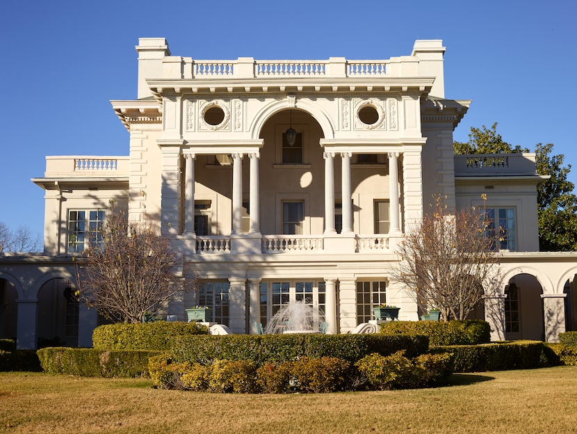 The former Cox mansion in Highland Park.