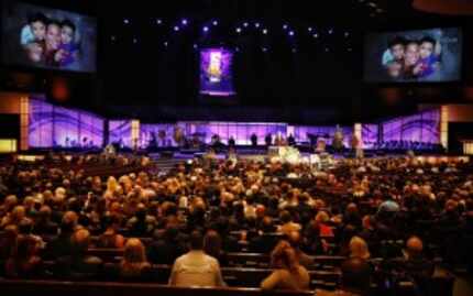  About 2,000 people gathered at the Prestonwood Baptist Church in Plano Tuesday evening for...