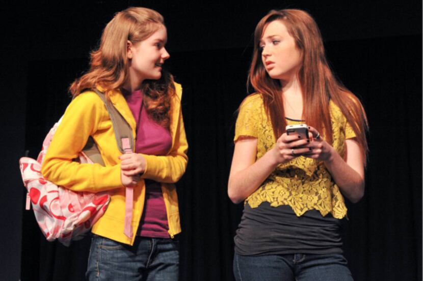 Zoë Kerr (left) and Alexandra Mutti are two of the stars of Dallas Children’s Theater’s The...