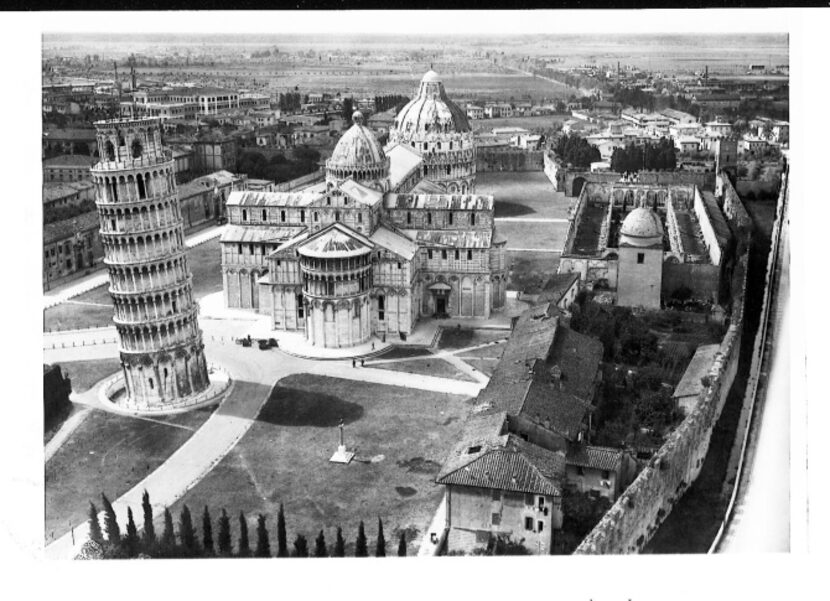 From "Saving Italy" by Robert Edsel: "Deane Keller entered the Piazza dei Miracoli in Pisa...