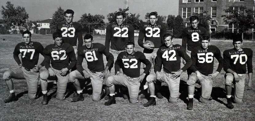 An old photo from Fred Skidmore's album shows Joe Boring ,(#8), Fred Skidmore,(#22).