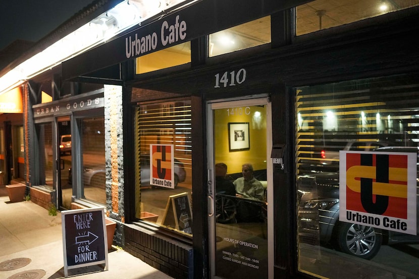 Diners are seen at Urbano Cafe on Thursday, Feb. 8, 2024, in Dallas. 