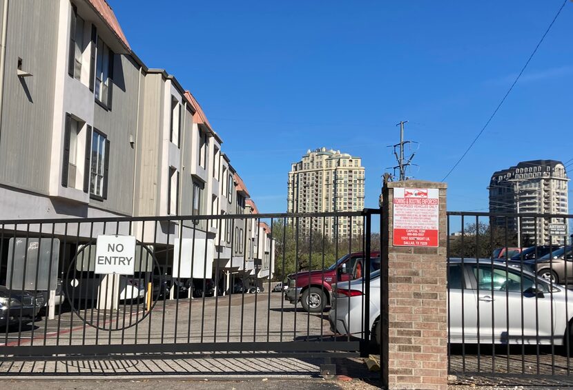 The Carlisle on the Katy Trail apartments at Hall and Carlisle streets were built in the 1960s.