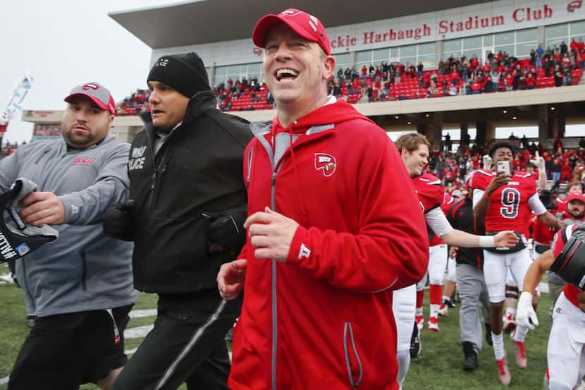 BOWLING GREEN, KY - DECEMBER 03: Head coach Jeff Brohm of the Western Kentucky Hilltoppers...