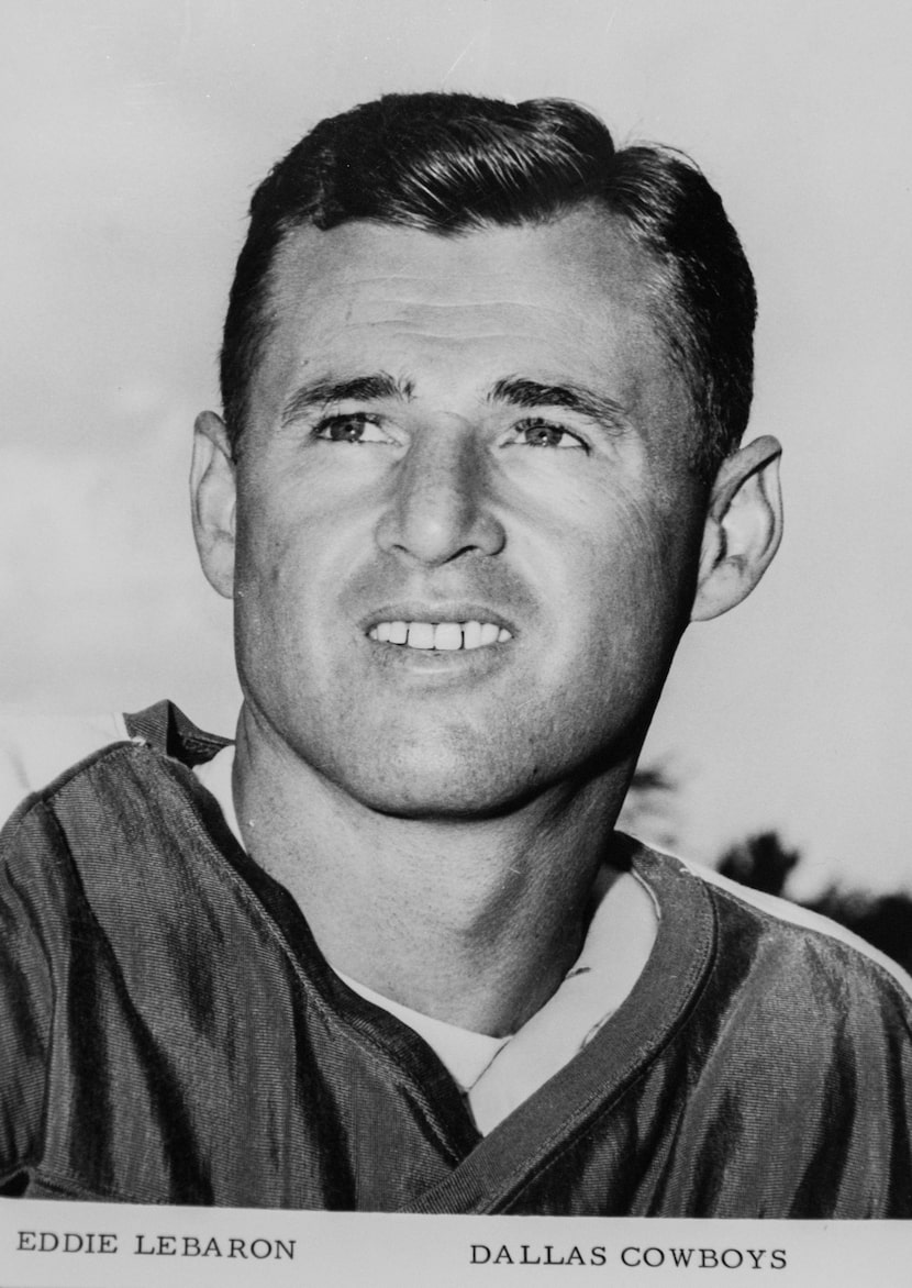 Dallas Cowboys quarterback Eddie LeBaron. (Photo by Brad Bradley)