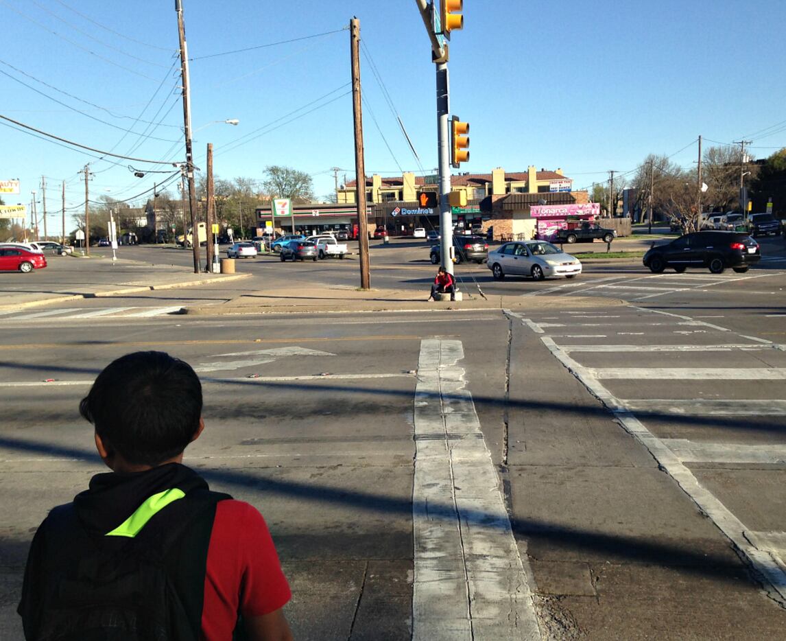 ... instead of this, which is a place where kids are terrified of crossing the street?