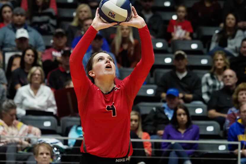 Argyle's Kassidy Reeves ranks second in the area in assists, averaging 12.0 per set. (Jeff...