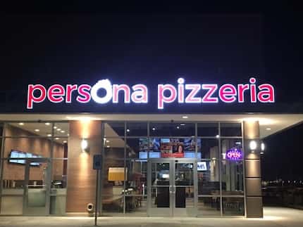 Persona Wood Fired Pizzeria in the new Cypress Waters complex in Irving sells build-your-own...