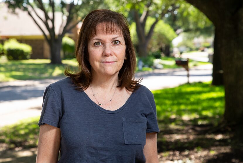 Audrey Pincu poses for a portrait outside of her home in Dallas on Wednesday, June 24, 2020....