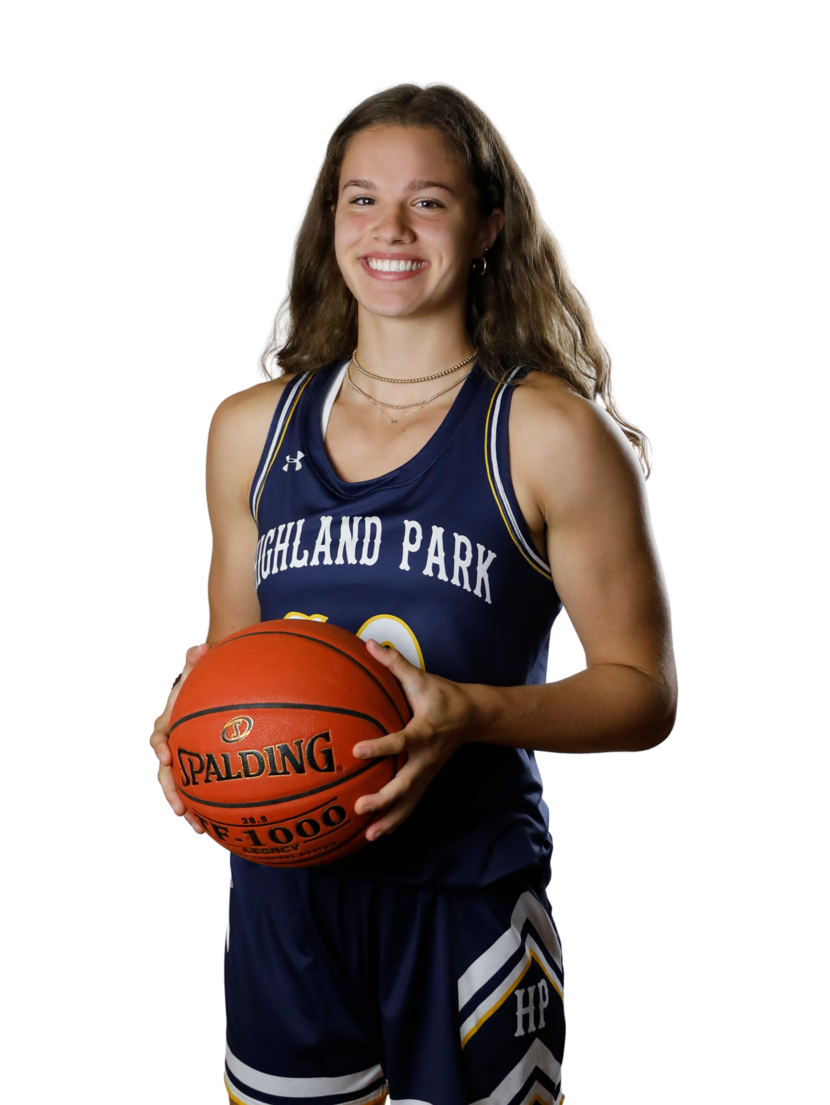 Girls basketball POW Paris Lauro of Highland Park High School.