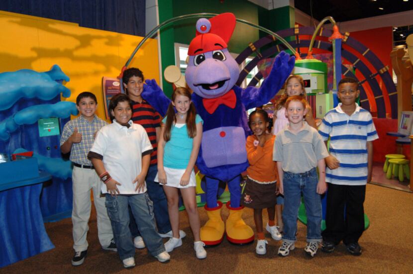 The exhibit "Cyberchase: The Chase Is On!," based on the Emmy-winning PBS kids cartoon, will...