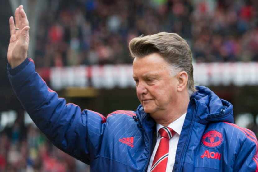 Louis van Gaal se van del Man Utd. Foto AP
