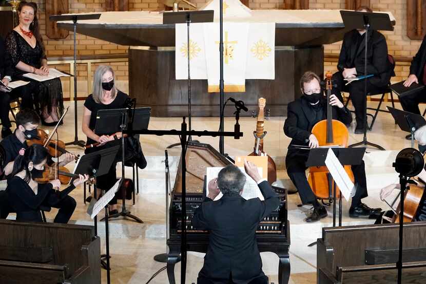 Dallas Bach Society performs Handel's "La resurrezione" at Zion Lutheran Church in Dallas on...