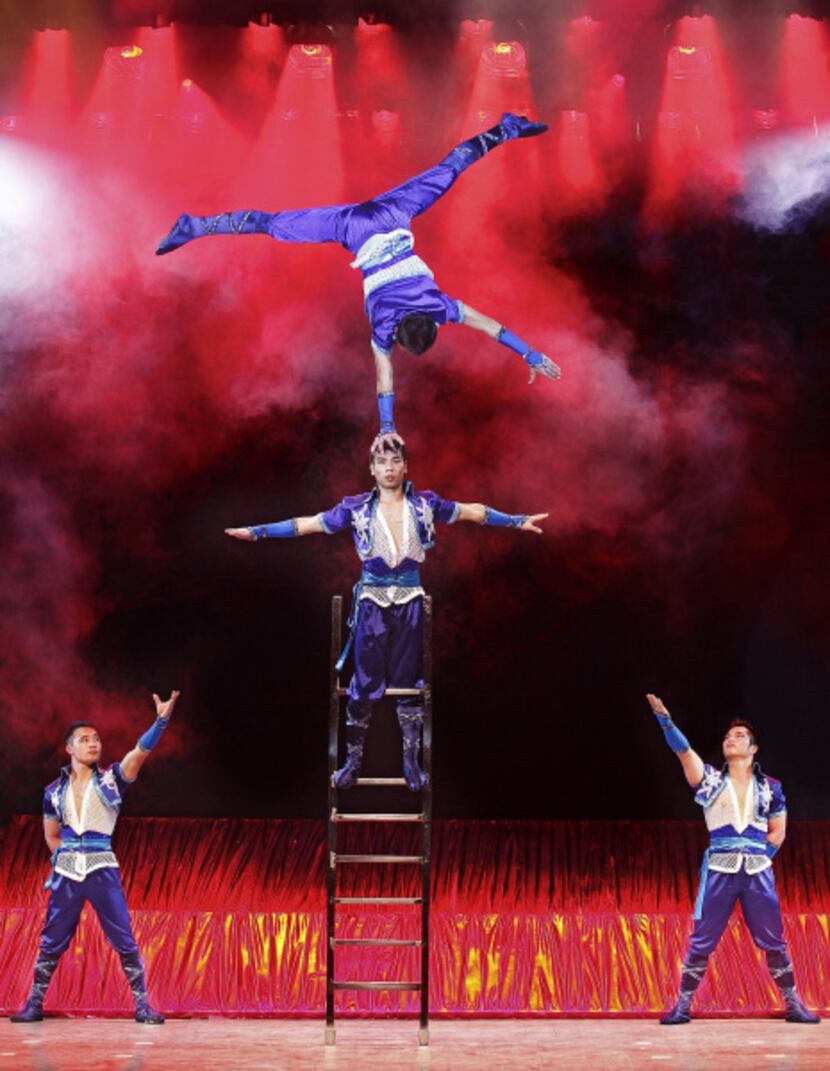 Need some help finding some balance? Check out Cirque Shanghai Bai Xi, which will perform...