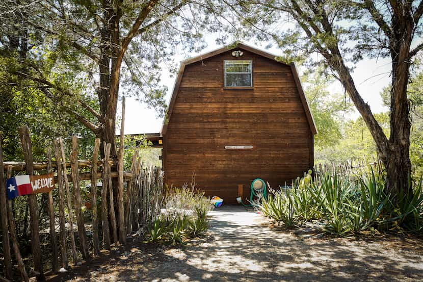 The two story Cedar House at Paluxy River Bed Cabins on Sunday, Aug. 23, 2020, in Glen Rose,...