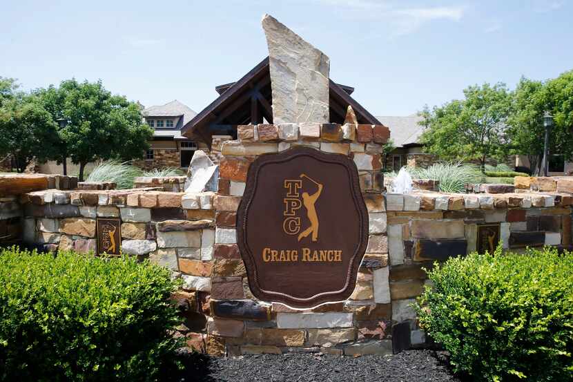 TPC Craig Ranch, the new home for the Byron Nelson golf tournament in McKinney, is pictured...