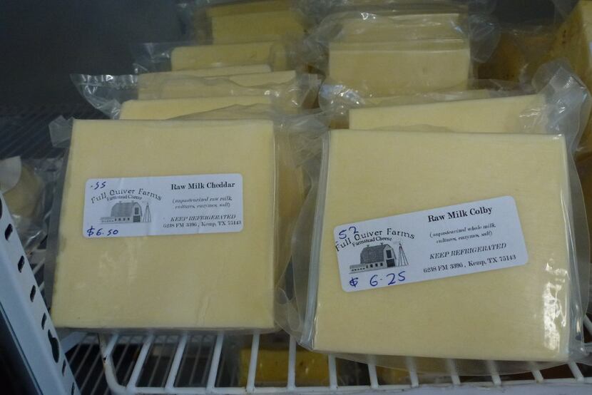 Full Quiver Farms raw milk hard cheeses