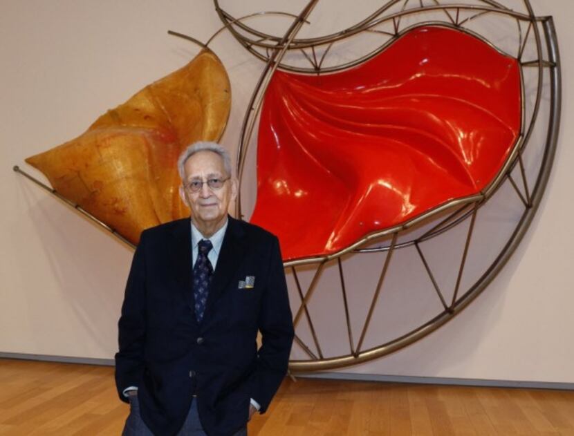  Frank Stella this month at the Modern Art Museum of Fort Worth. Photograph by David Woo.