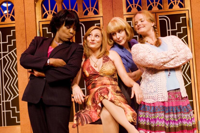 The cast of "Menopause: The Musical" touring to the Majestic in March.