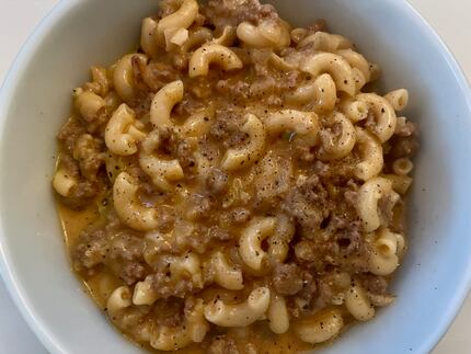 The homemade Hamburger Helper from The New York Times is made with hot sauce, a brilliant...