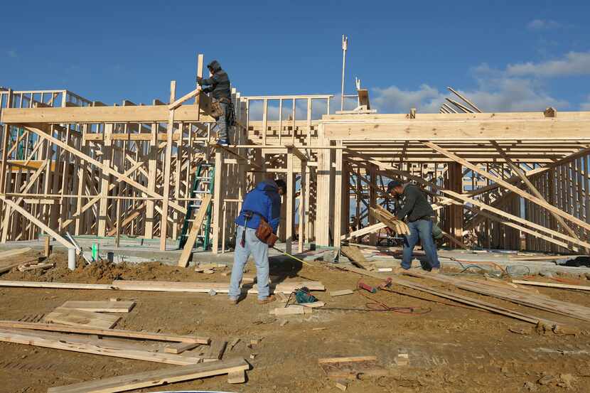 Homebuilders say they need more than 200,000 workers around the country to meet construction...