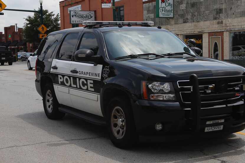 File photo of Grapevine police vehicle.
