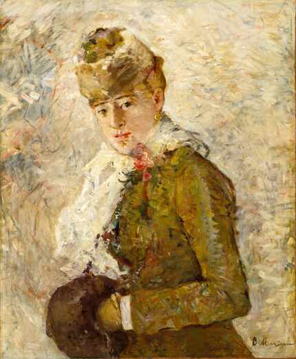 Berthe Morisot's Winter, 1880 (Dallas Museum of Art / Musee National des Beaux-Arts du Quebec)