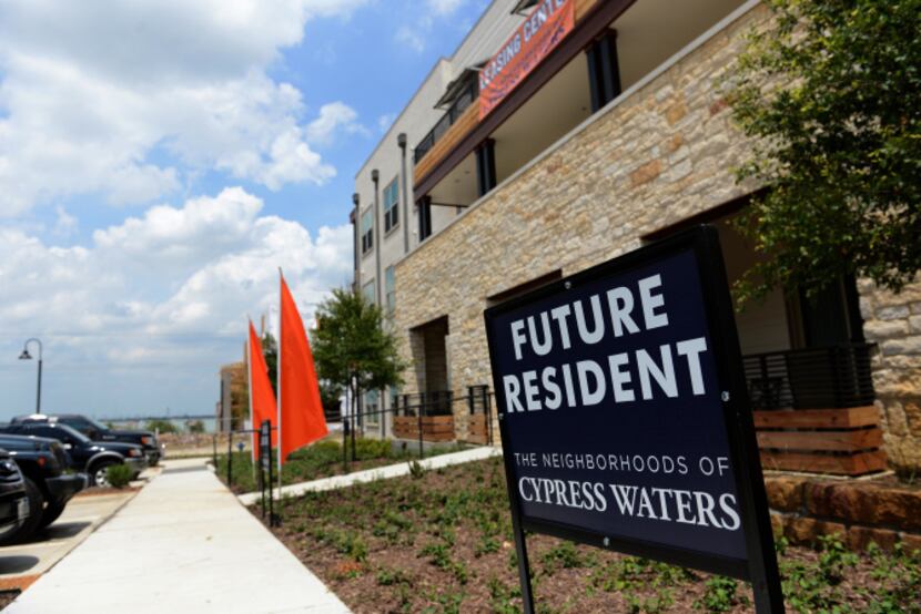 Dallas-based developer Billingsley Co.'s Cypress Waters mixed-use development is now leasing...