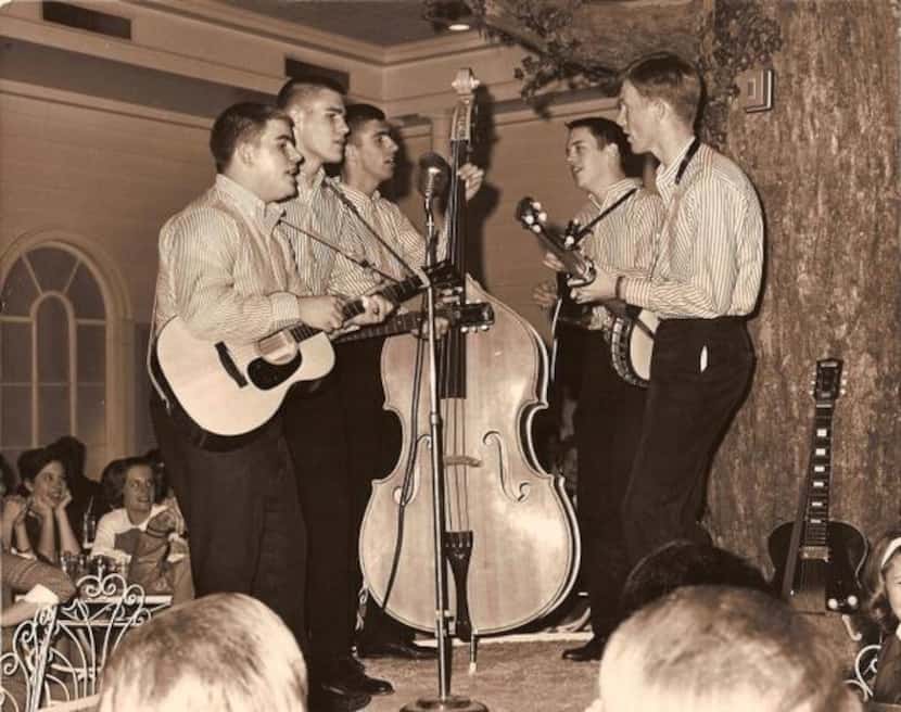 
The Townsmen singing group performed in the 1960s. 

