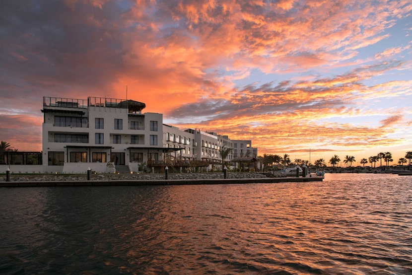 El Ganzo Hotel at Sunset.