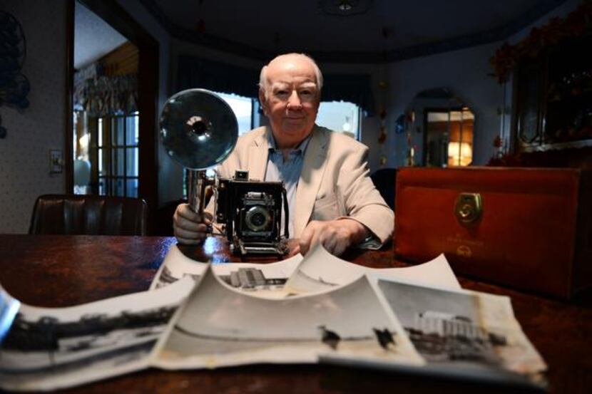 
Jim Ryan, 81, a former photo stringer for the Chicago Tribune, was driving on Harry Hines...