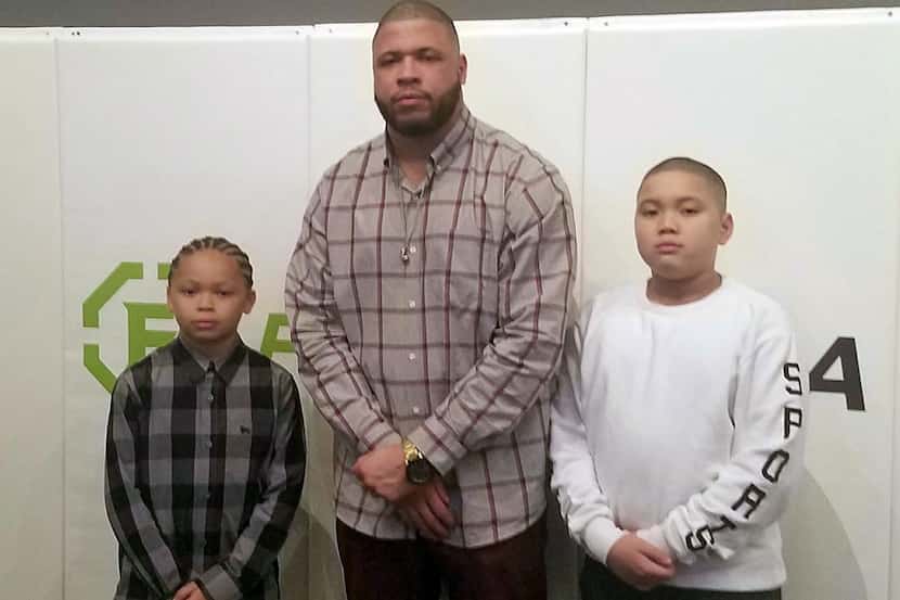Rashad Coulter and his two sons