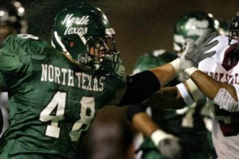 North Texas linebacker Cody Spencer was the last Mean Green player to be taken in the NFL...