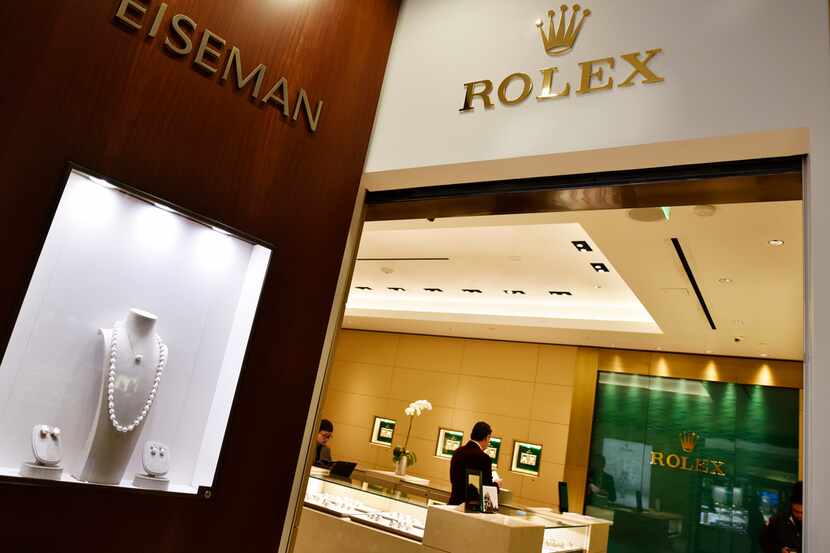 Eiseman Jewels and its Rolex store at NorthPark Center. Richard Eiseman plans to expand the...