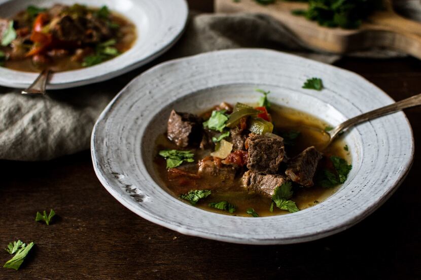 Slow Cooker Ropa Vieja Stew by Rebecca White