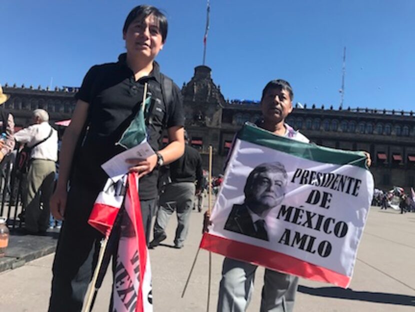 Leonel Hernández de 36 años y Agripino de la Cruz de 50 años dijeron que confían que Andrés...