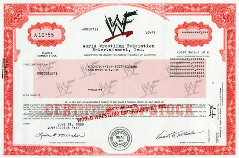 Though paper stocks — like this one for World Wrestling Entertainment — are popular, they...