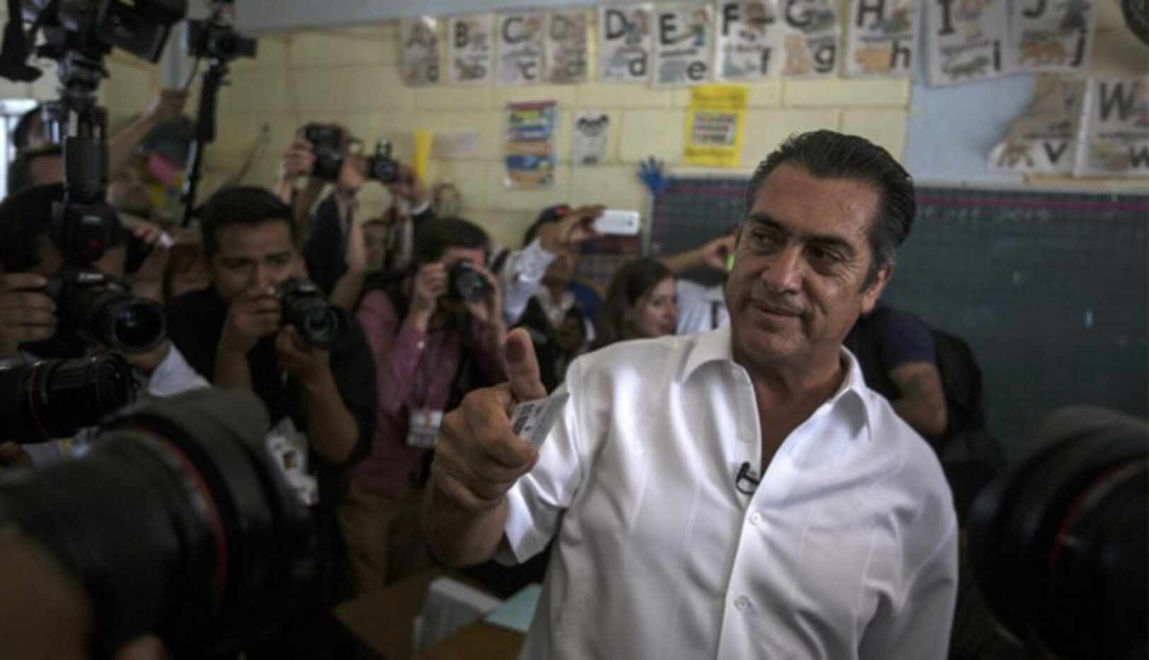 El candidato indeoendiente Jaime Rodríguez, conocido como "El Bronco" se perfila como...