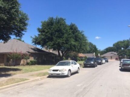  The 11900 block of Garden Terrace, where parents accidentally left a 2-year-old girl in a...