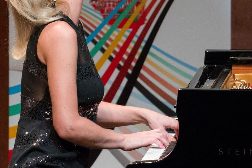 Olga Kern, winner of the 2001 Cliburn Gold Medal, performs Beethoven's Variations on The...